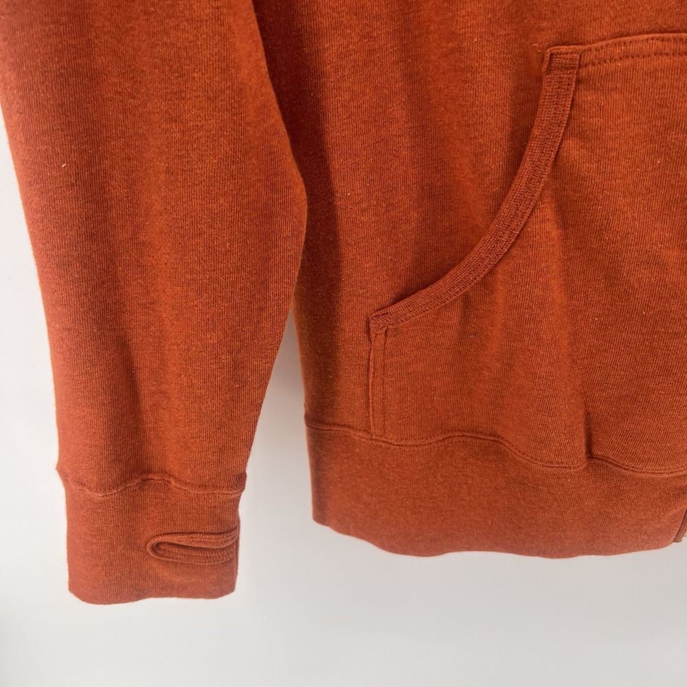 Troy Lee Design Hoodie Mens L Orange Zip Up Motocross MX Mountain Biking Patch‎ - Picture 4 of 11